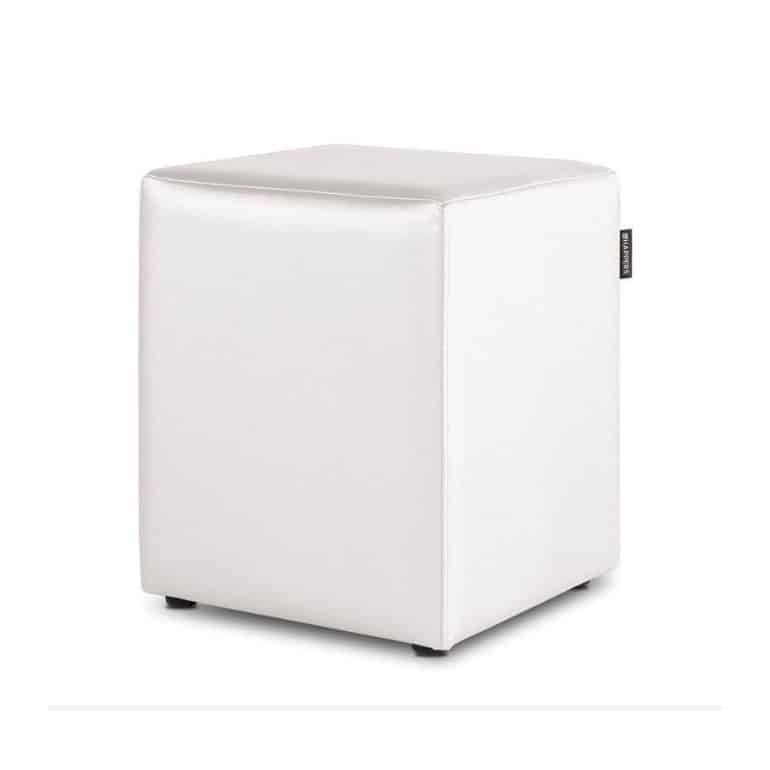 Pouf Carré Blanc